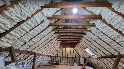 spray foam removal