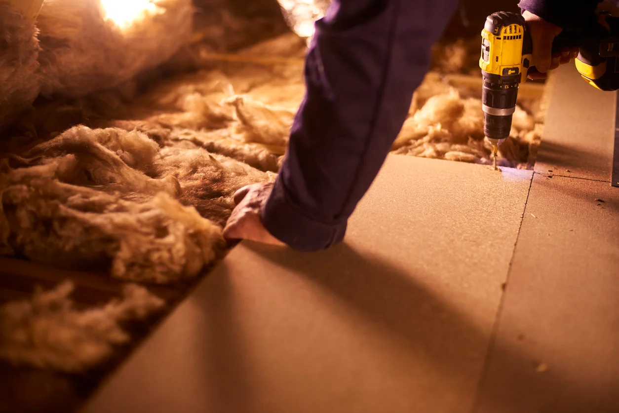 Remove and Replace Loft Insulation Properly